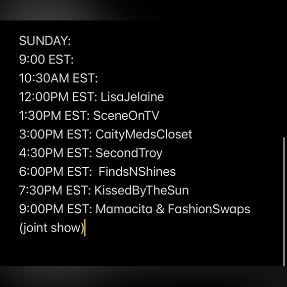 Like this listing to be notified when I go live 💋💛🌞 - Picture 8 of 10